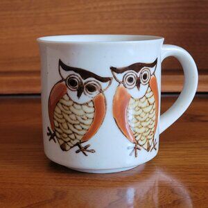 Cute Vintage Owl Mug